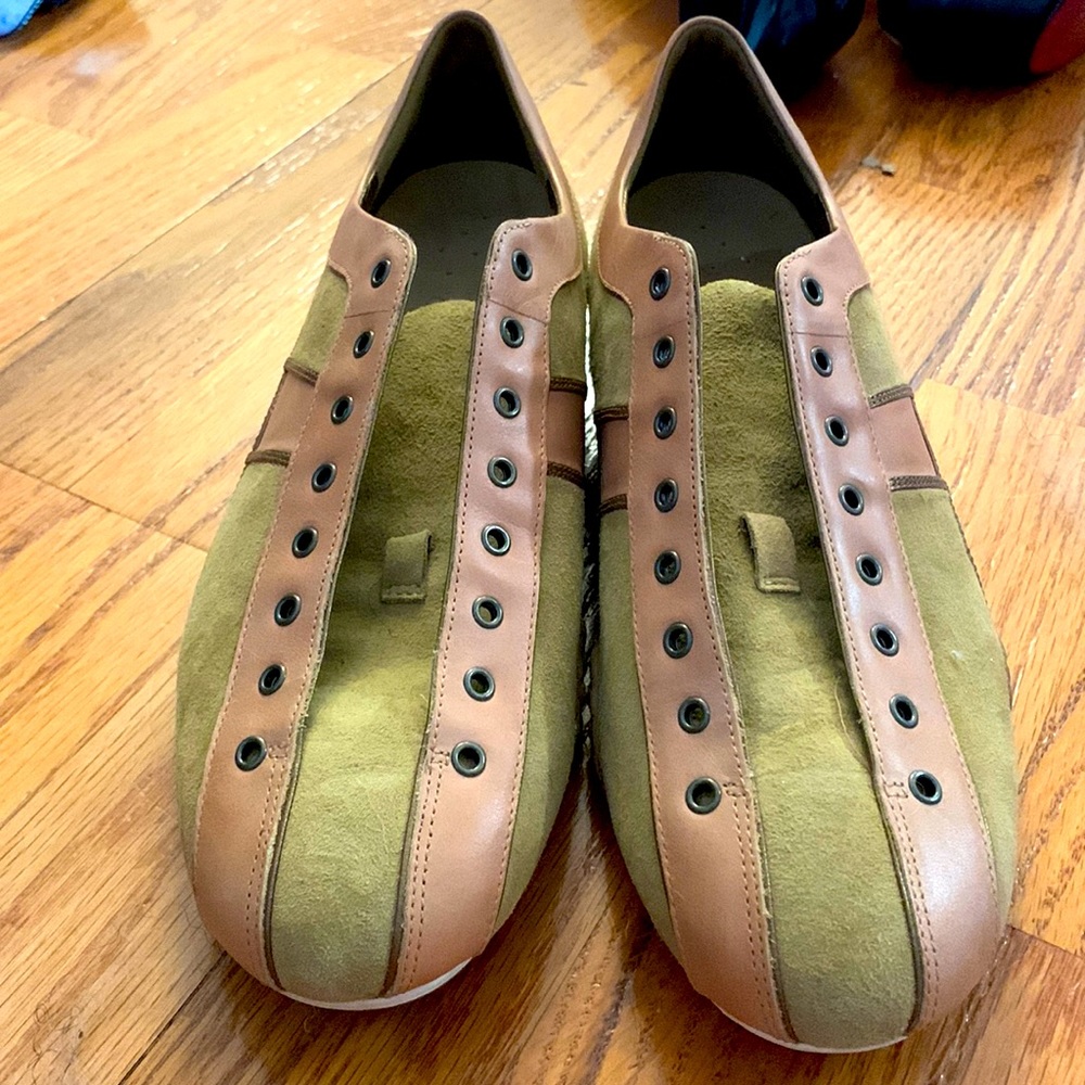 Cole Haan and Nike collaboration suede and leather women's sneaker size 8